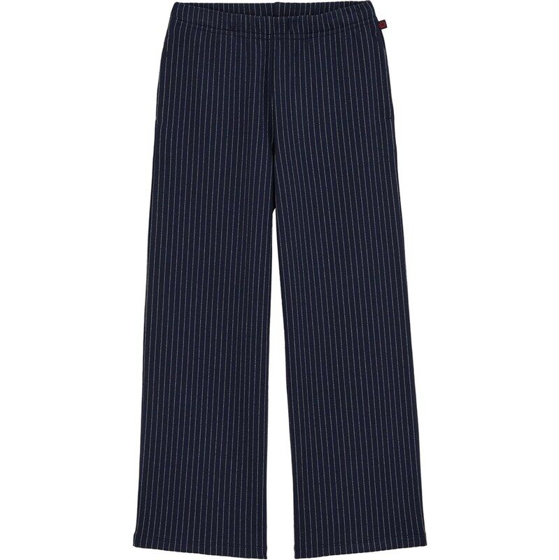 WE Fashion Nohavice námornícka modrá / biela 65887120