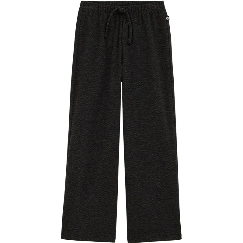 WE Fashion Nohavice tmavosivá / čierna 65887131