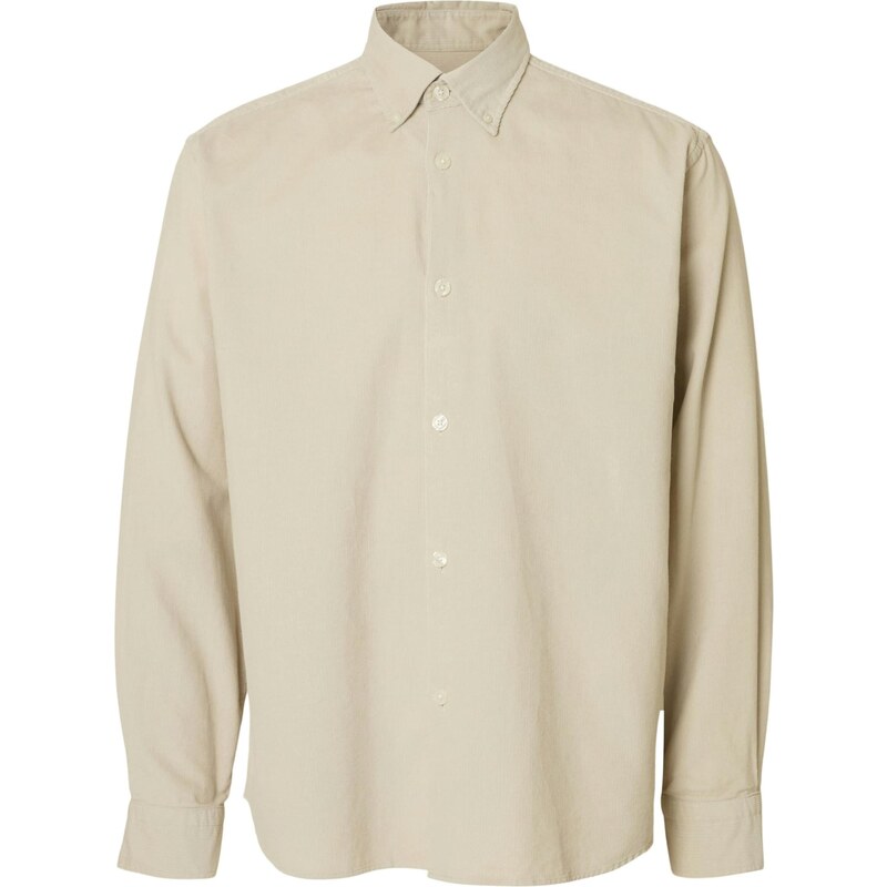 SELECTED Košeľa SLHDanni sivobéžová 65922383