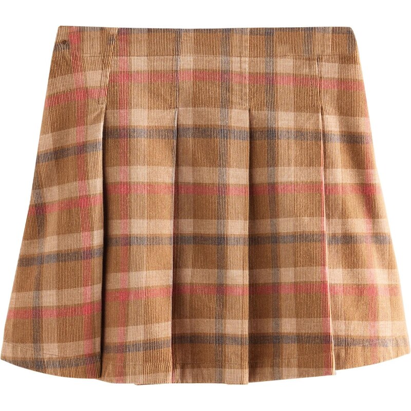 Next Sukňa krémová / námornícka modrá / hnedá / červená 65795261