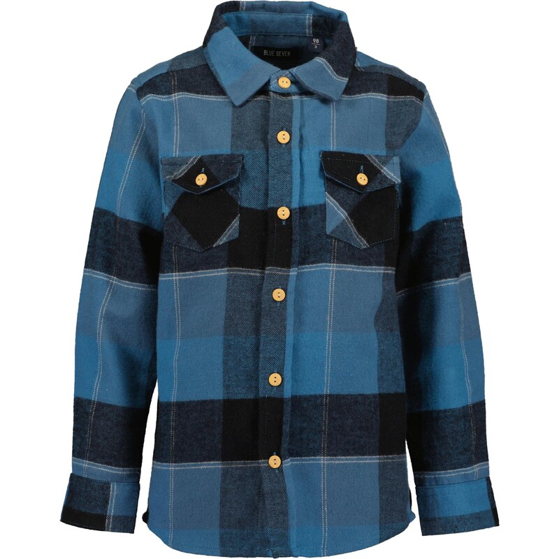 BLUE SEVEN Košeľa námornícka modrá / petrolejová / čierna 65894540