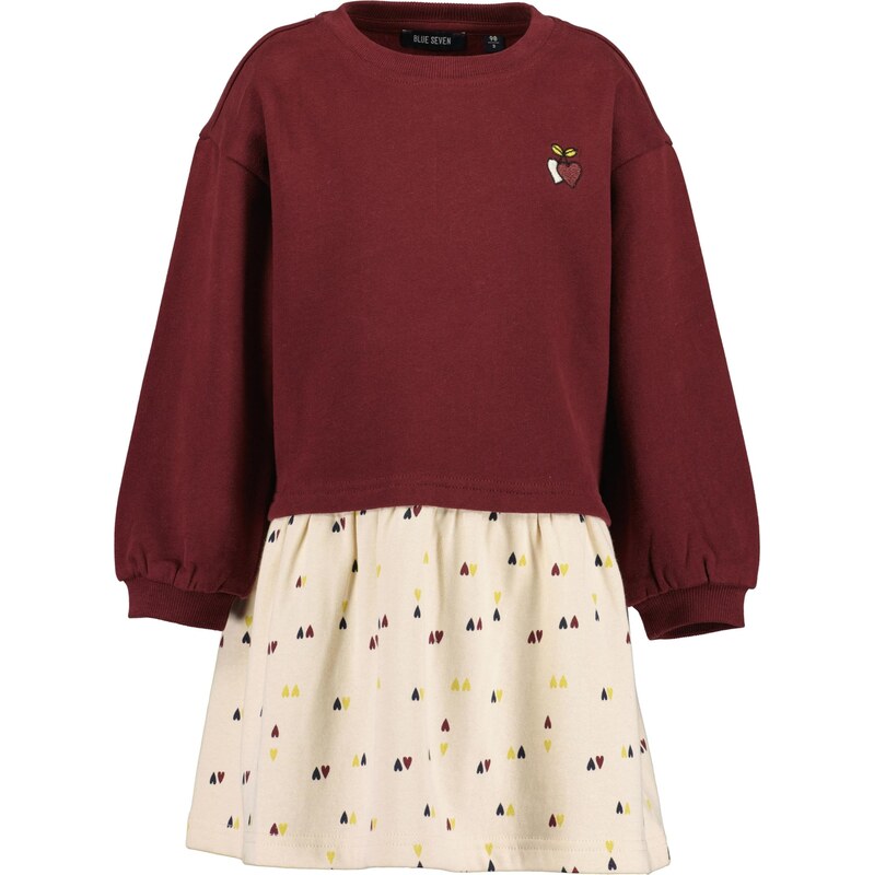 BLUE SEVEN Šaty béžová / námornícka modrá / burgundská 65894548