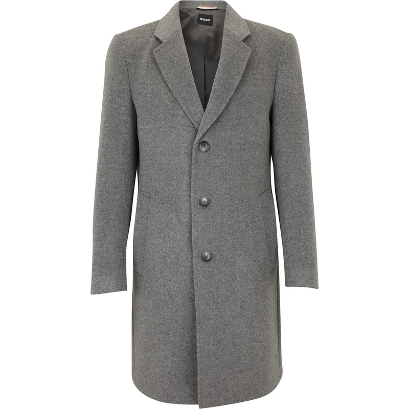 BOSS Prechodný kabát Hyde tmavosivá 65560090