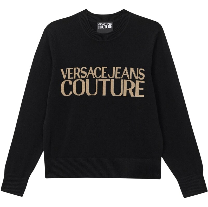 Versace Jeans Couture Sveter brokátová / čierna 65894735