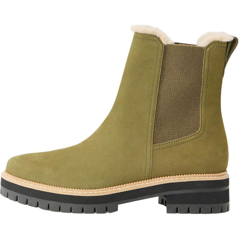 TOMS Chelsea čižmy Bennet olivová 65894346