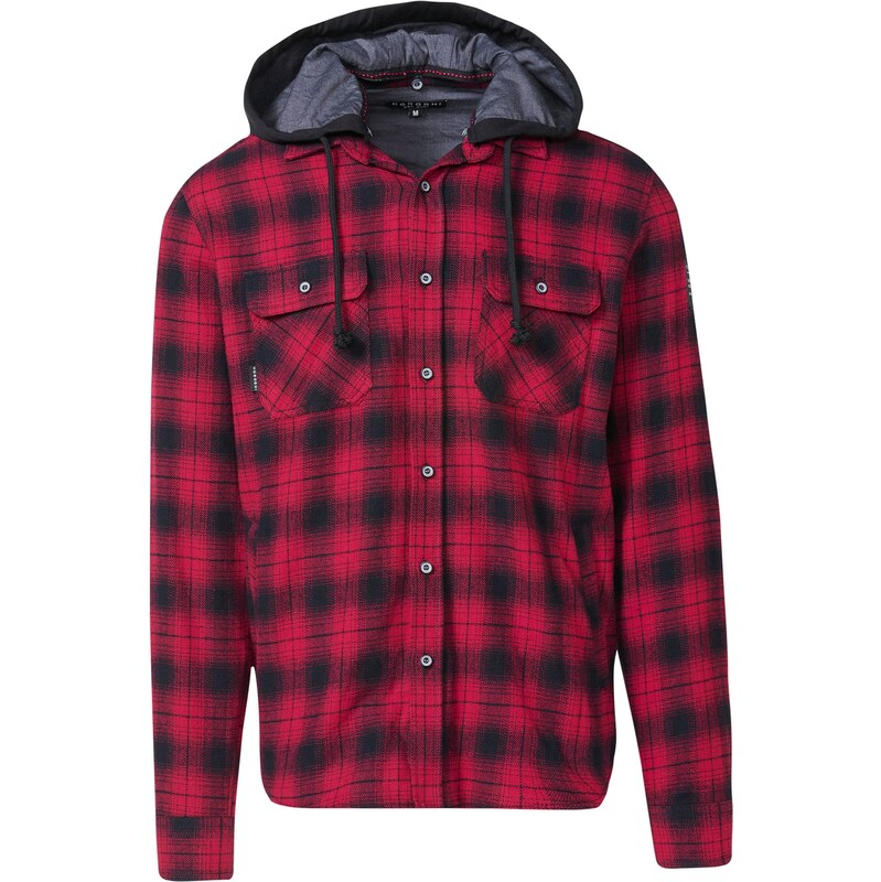 KOROSHI Prechodná bunda červená / čierna 65679020