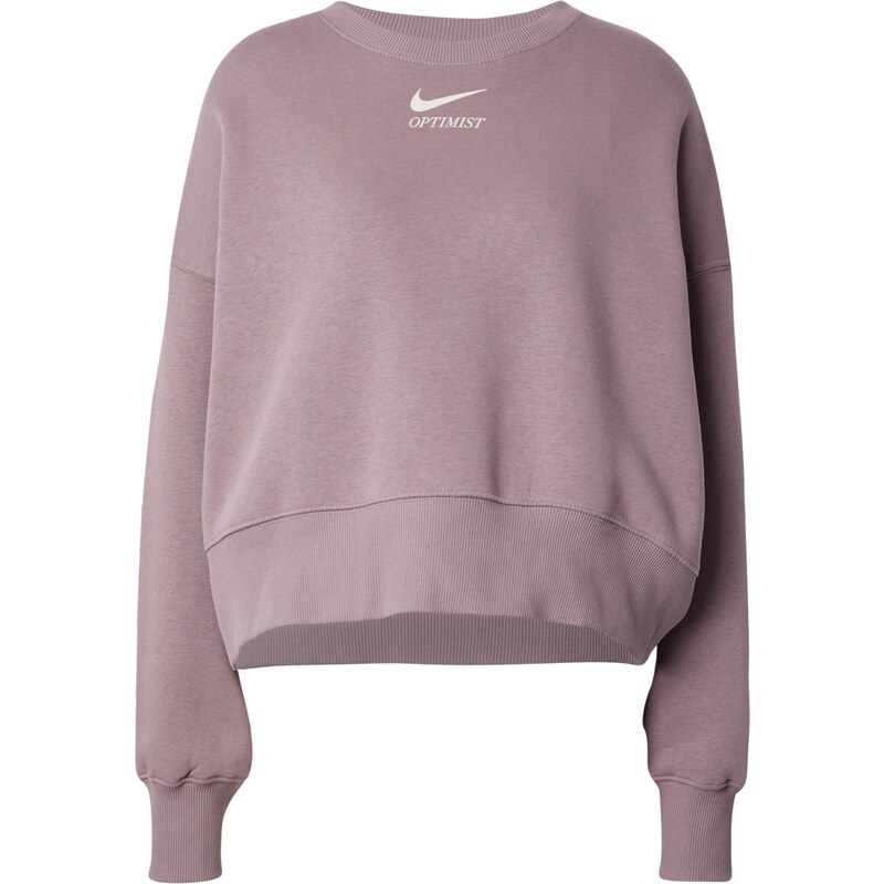 Nike Sportswear Mikina PHNX FLC tmavošedá / biela 65665450