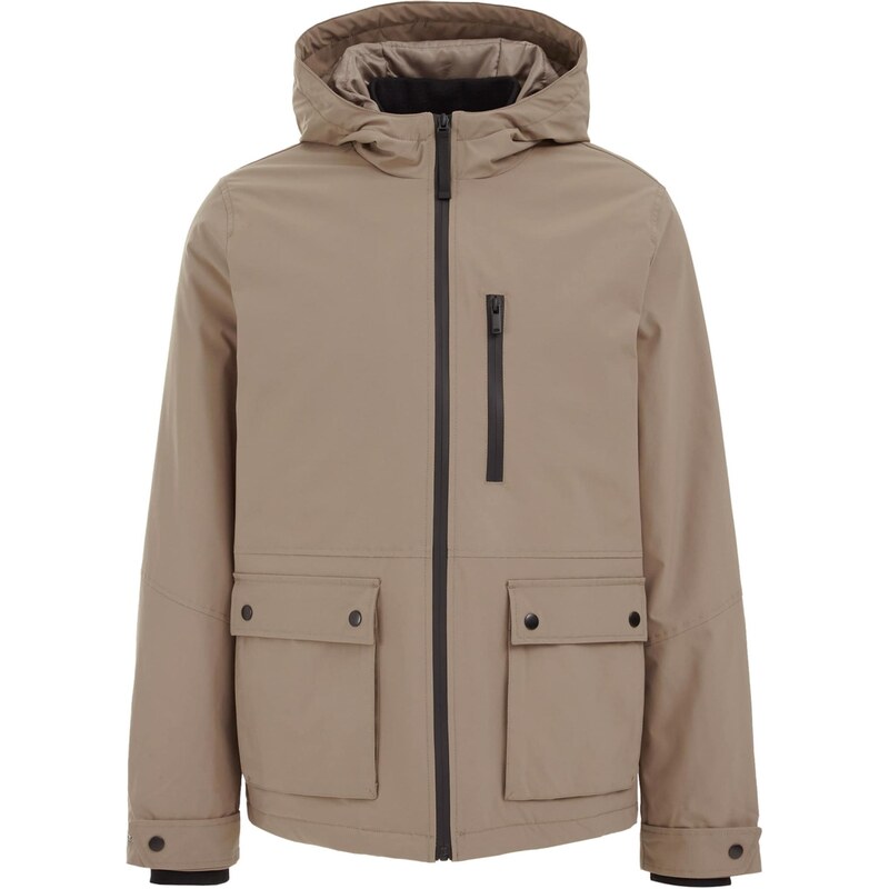 WE Fashion Prechodná bunda tmavošedá 65577231