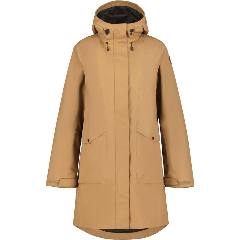 ICEPEAK Outdoorový kabát Ulysses kapučíno 65889769
