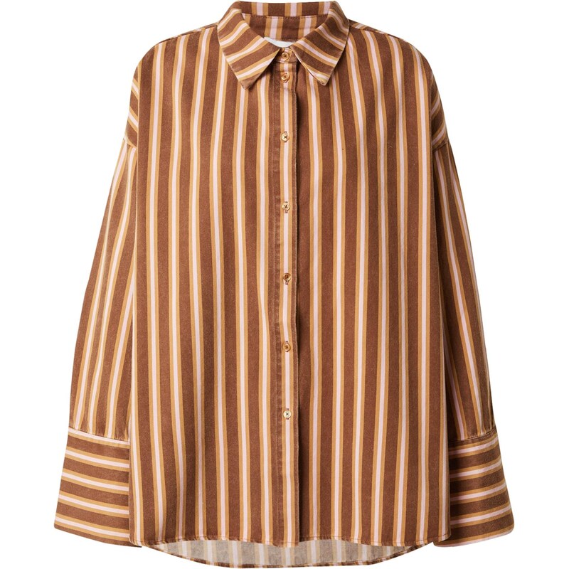 Kamila Šikl Blúzka hnedá 65577266