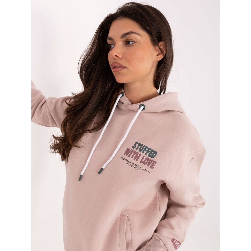 Sublevel Sweatshirt-D10600BI02420T-dark pink 65540754