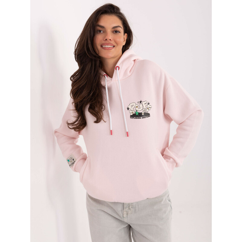 Sublevel Sweatshirt-D10600BI02420R-light pink 65540762