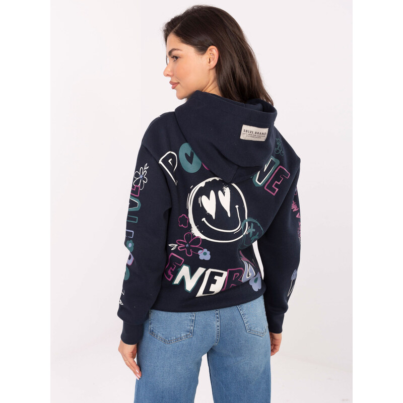 Sublevel Sweatshirt-D10608BC02743C-navy blue 65540763