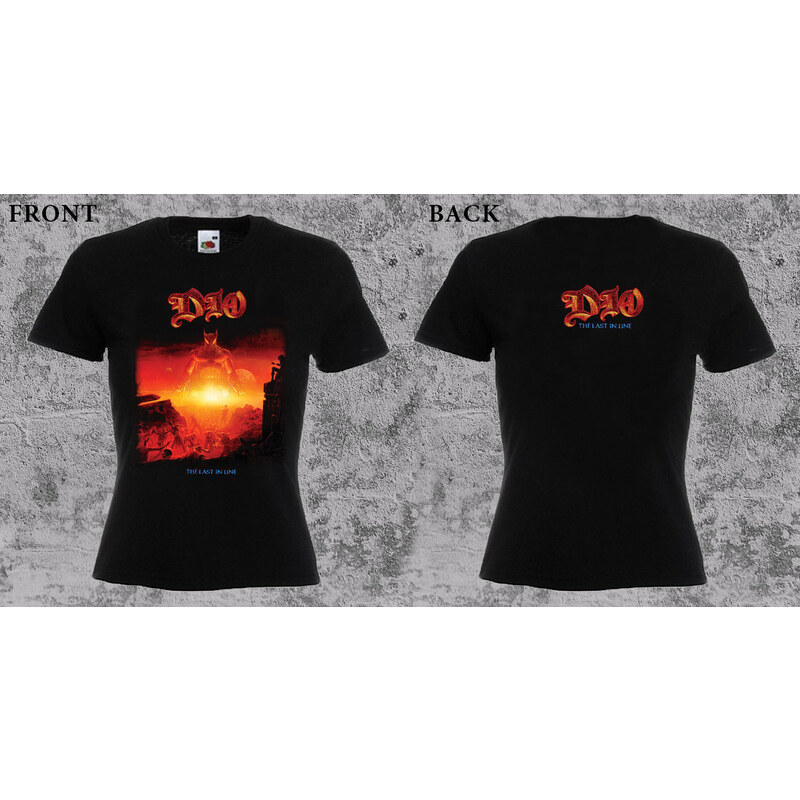 Fruit of the Loom Dio - The Last in Line (dámske tričko) 65540893