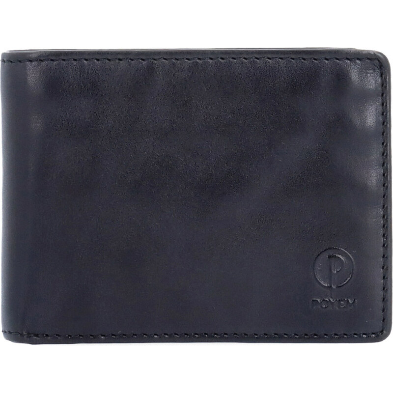 Pánska kožená peňaženka Poyem čierna 5244 Poyem C 65544625
