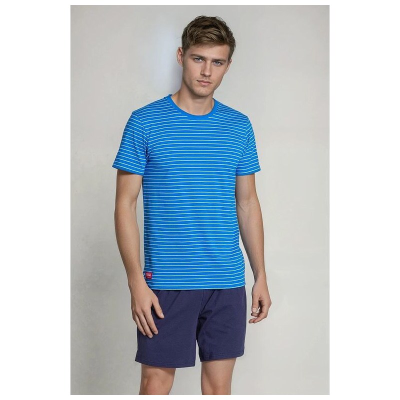 Henderson Pánske pyžamo Lane modré 57956743