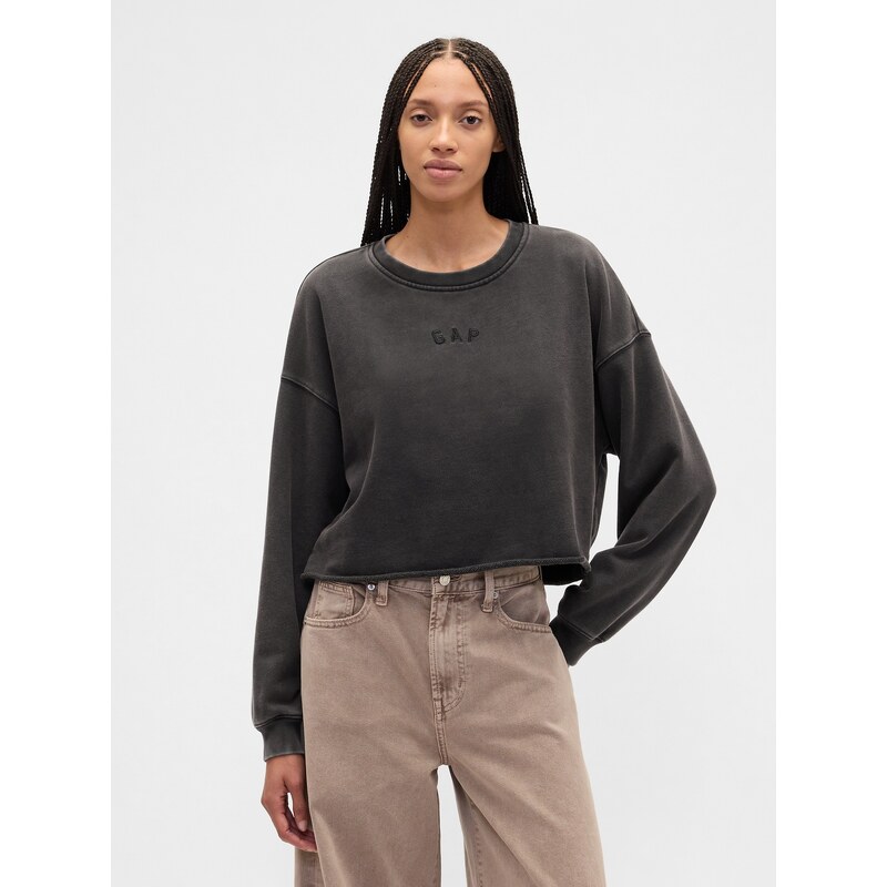 GAP Dámska Oversize crop mikina Heavyweight 799277-01 66265389