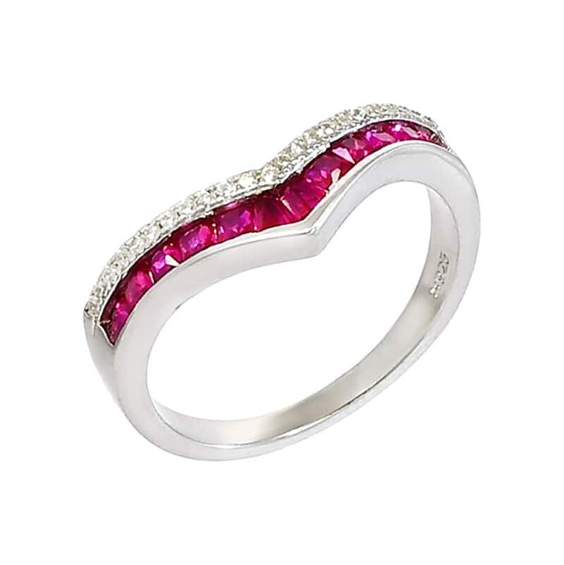 Strieborný prsteň Glare 1047 65544964