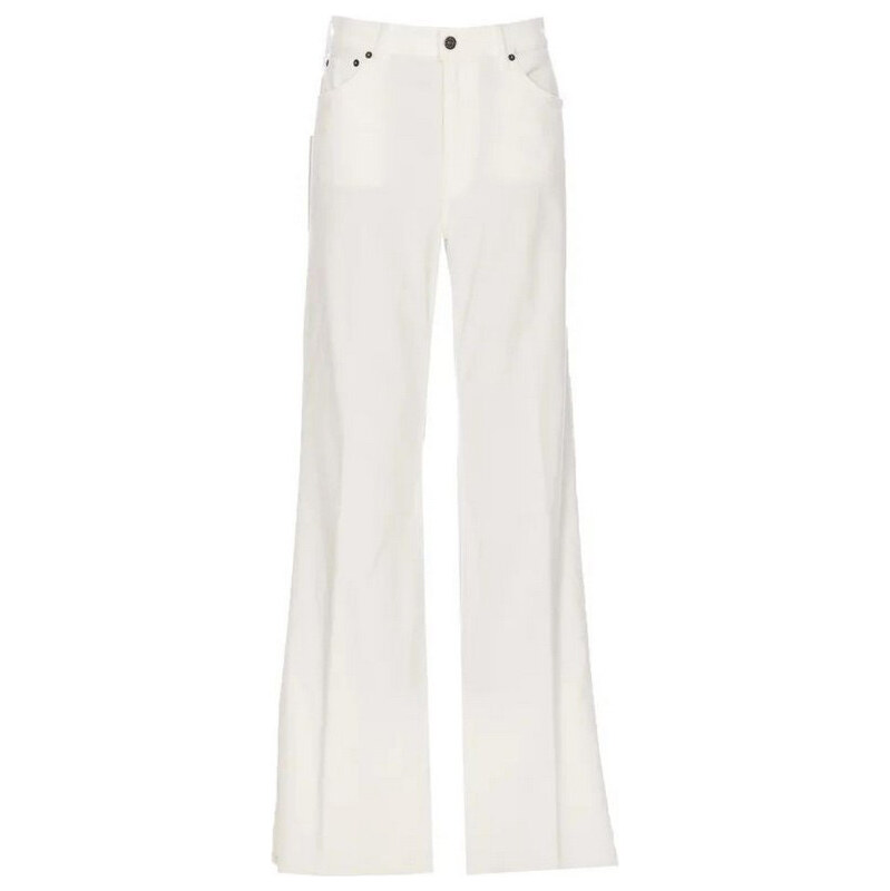 Biele rovné rifle Dondup 66806230