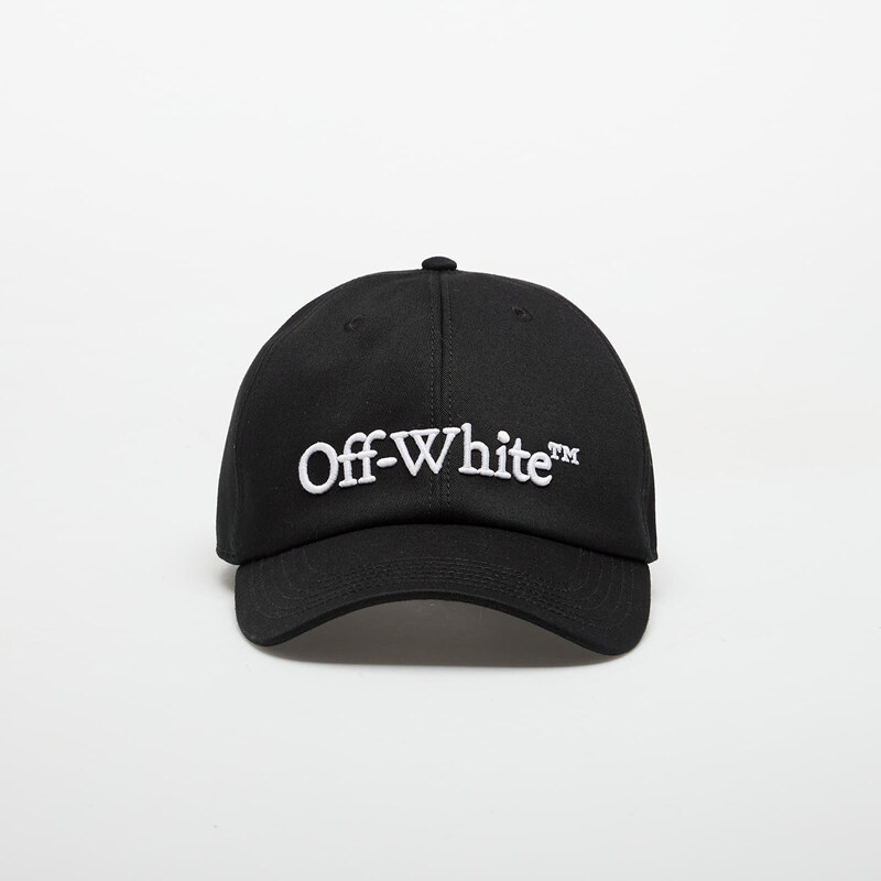 Šiltovka Off-White Drill Bookish Baseball Cap Black/ White Universal 65545274