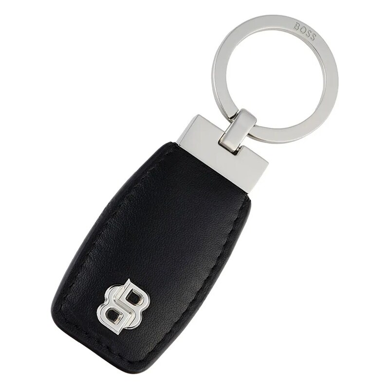 Kľúčenka BOSS Double B Black & Chrome 65545188