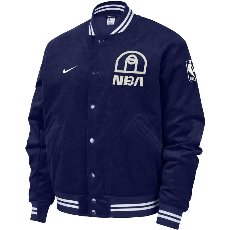 Nike NBA Team 31 Trend Bomber Jacket - Pánske - Bunda Nike - Modré - 66359946