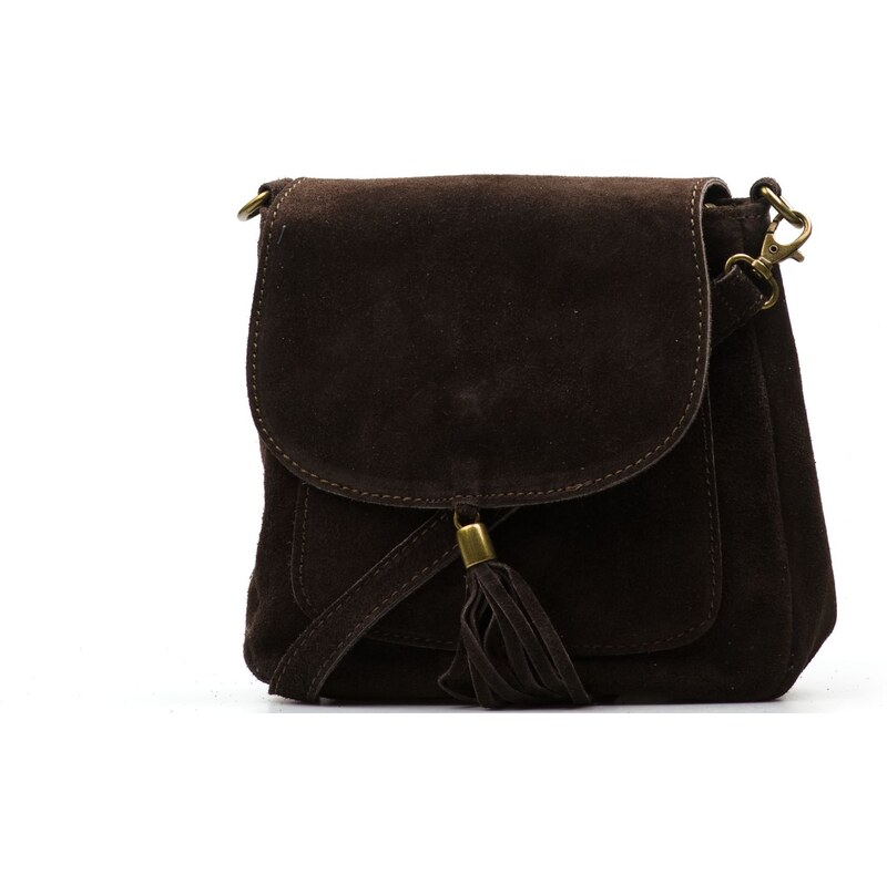 Blaire Kožená kabelka Lanira hnedá 65547449