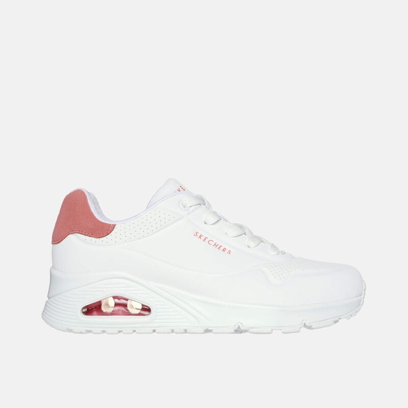 Dámske biele tenisky Skechers Uno - Pop Back 65547102