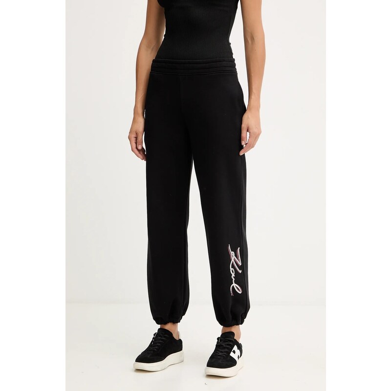 Bavlnené tepláky Karl Lagerfeld 65546293