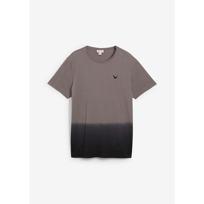 bonprix Tričko z čistej bavlny, farba šedá 63478546