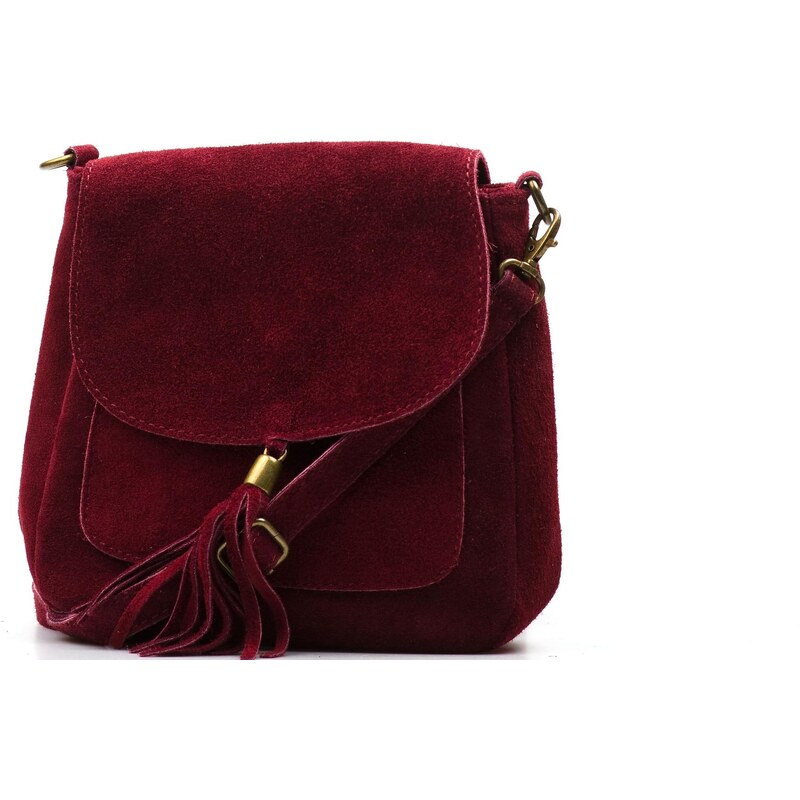 Blaire Kožená kabelka Lanira bordó 65547448