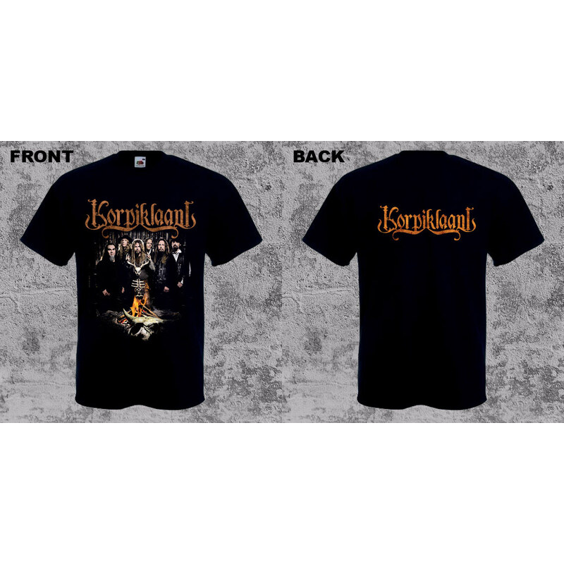 Fruit of the Loom Korpiklaani - Band (tričko) 65547589