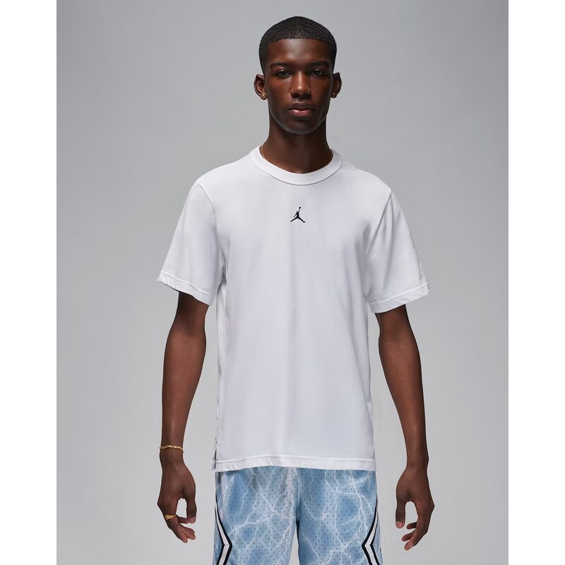 Jordan Sport Men Dri-FIT Short Sleeve T-Shirt WHITE/BLACK 100 65547854