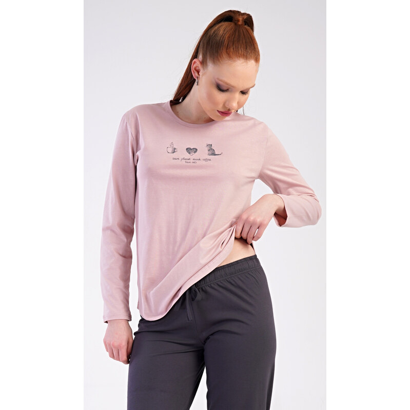 Vienetta Dámske dlhé pyžamo Morning 65556785