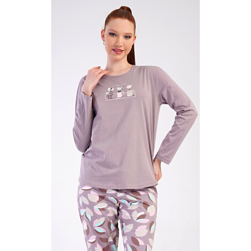 Vienetta Dámske dlhé pyžamo Karla 65557374