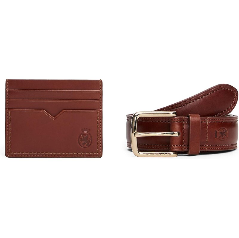 TOMMY HILFIGER Opasky karamelová 65559014