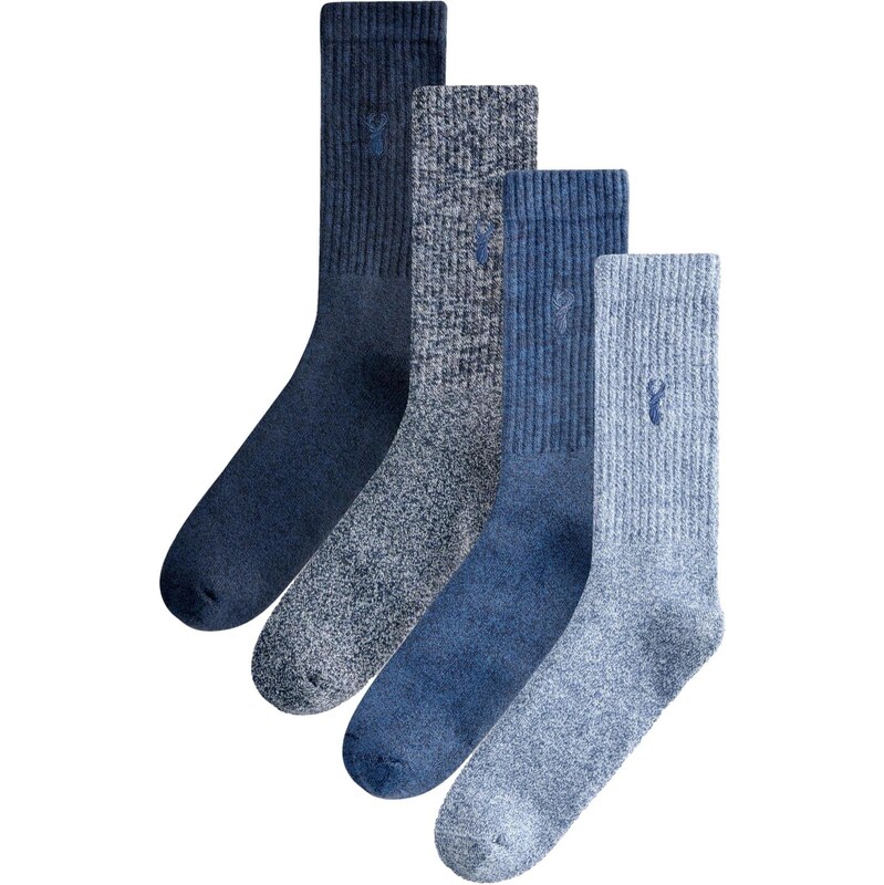 Next Ponožky modrá / námornícka modrá / svetlomodrá / modrá melírovaná 65559400