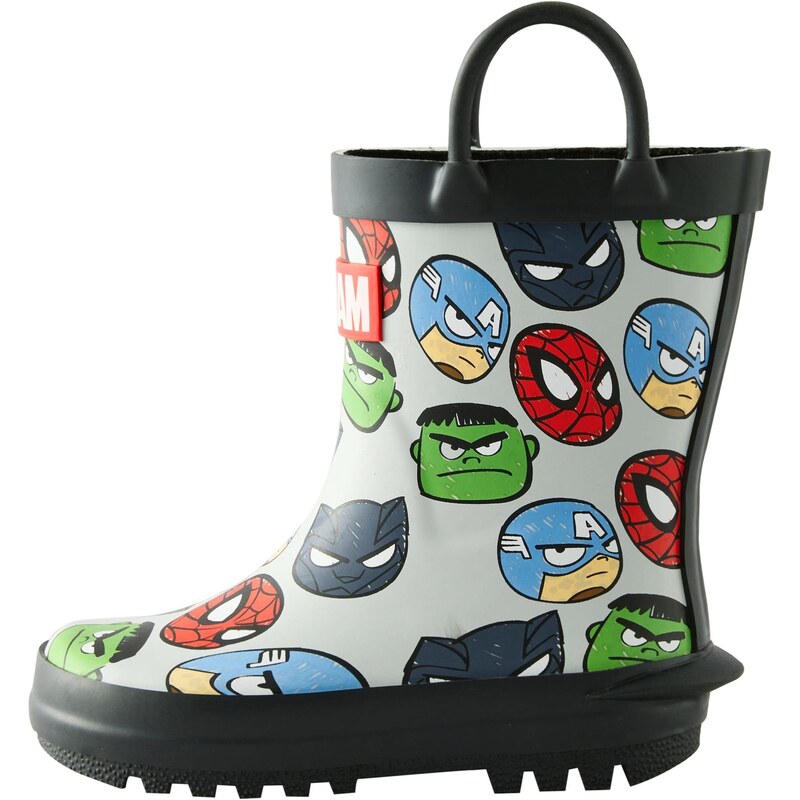 Next Gumáky azúrová / svetlosivá / zelená / červená 65891949