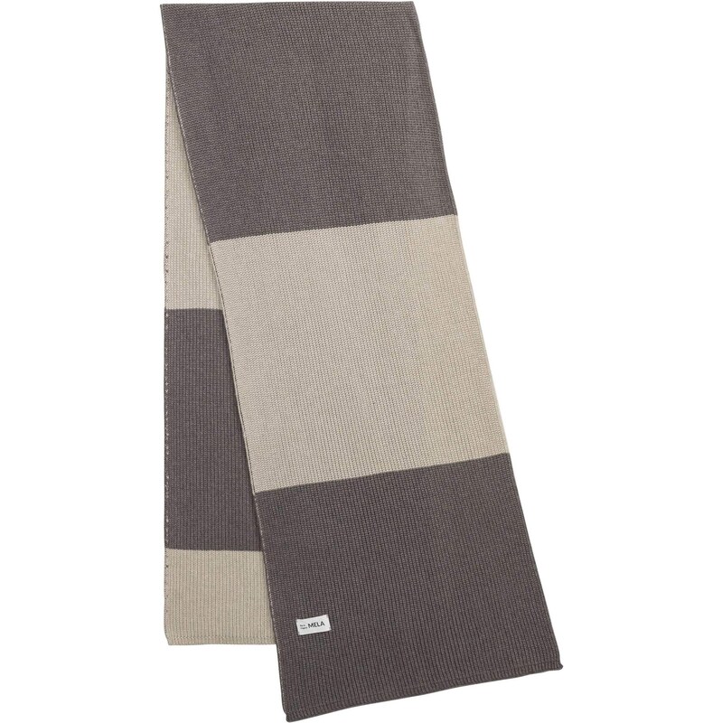 MELA Šál Kazim sivá / tmavosivá 65894880