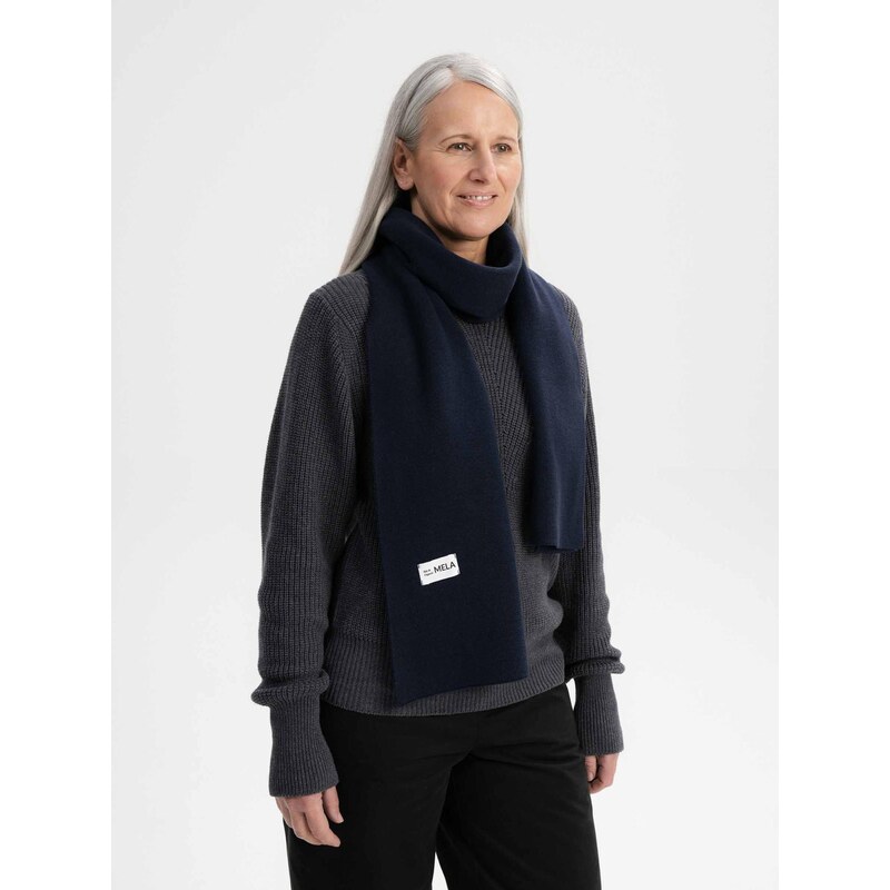 MELA Šál Asmee námornícka modrá 65894862