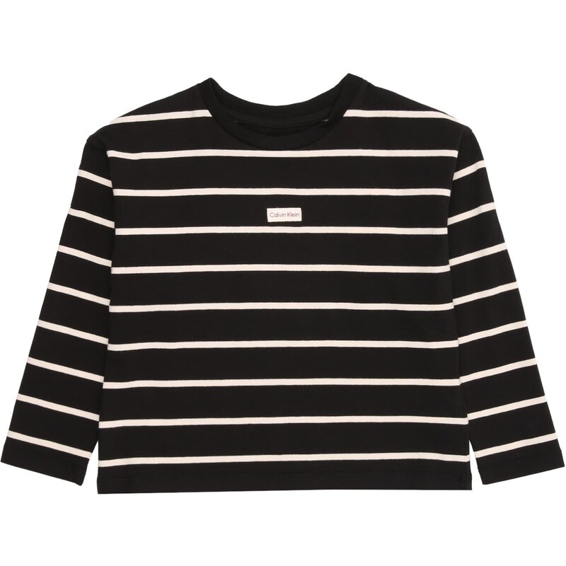 Calvin Klein Jeans Tričko čierna / biela 65696260