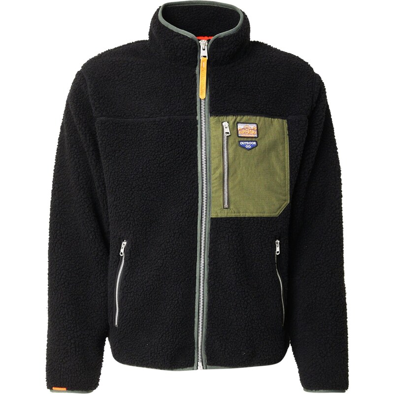 Superdry & Co Prechodná bunda námornícka modrá / olivová 65582119