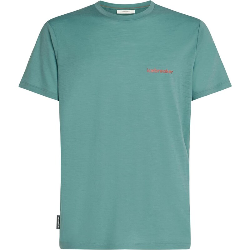 ICEBREAKER Funkčné tričko Tech Lite tyrkysová / oranžová 65559004