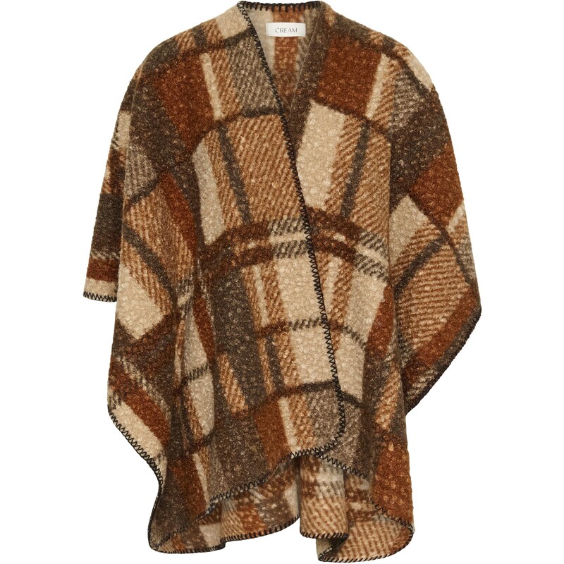 Cream Pelerína CRBlye béžová / hnedá / gaštanová / kapučíno 65888657