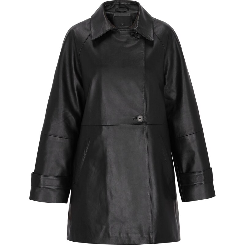 DreiMaster Klassik Prechodný kabát Classic Look čierna 65658495