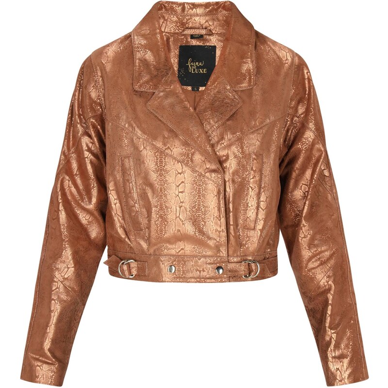 faina Prechodná bunda Fashion Look medená 65658510