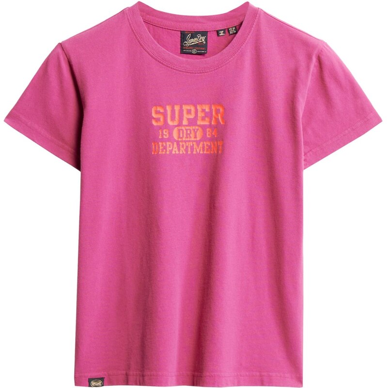 Superdry & Co Tričko ružová / červená 65872202