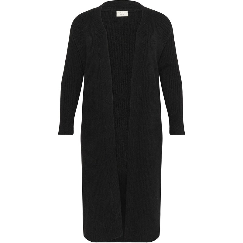 KAFFE CURVE Kardigán KCRinye čierna 65888672