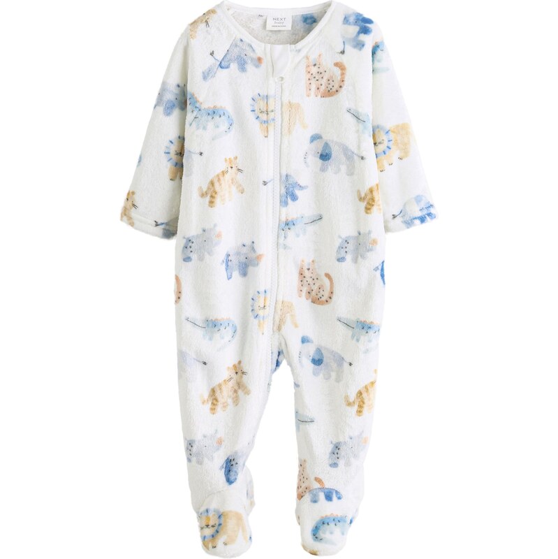 Next Pyžamo nebielená / modrá / svetlohnedá 65891916