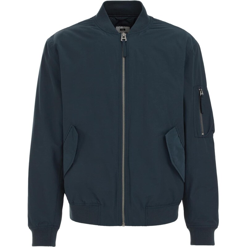 WE Fashion Prechodná bunda petrolejová 65577234